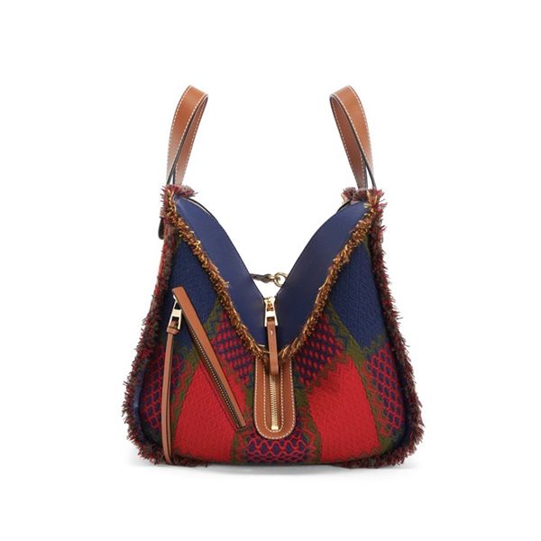 ロエベ スモールハンモックバッグコピータータン カーフスキン